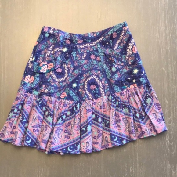 Spell & The Gypsy City Lights Mini Skirt - Picture 5 of 12